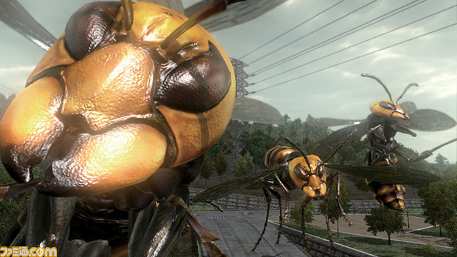 飞行巨型大生物 外表和蜜蜂一样的,新类型巨大生物,拥有比空中